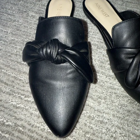 Nine West Black Women's Mules - Picture 4 of 6